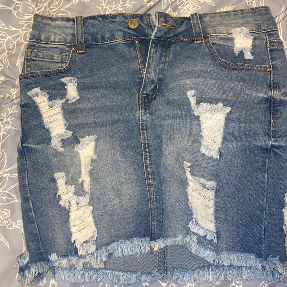 Jean skirt